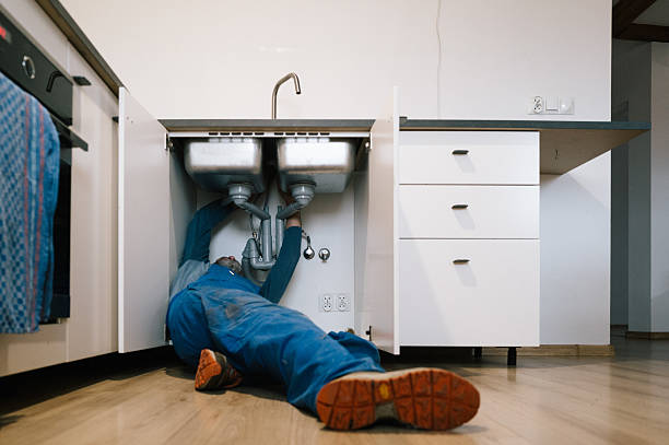 Professional Emergency Plumber technician working in Medford, MN